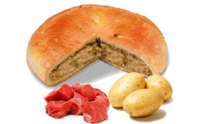Пирог с мясом косули и картошкой - Фото