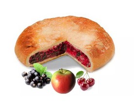 Постный пирог ассорти ягодное - Фото