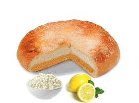 Пирог с творогом и лимоном - Фото