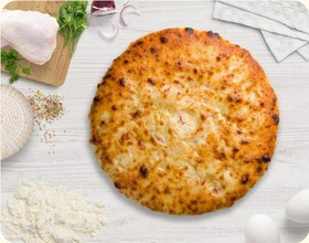 Пирог с курицей и сыром - Фото