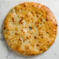 Пирог с индейкой, сыром и грибами Фото