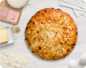 Пирог с сыром и ветчиной из индейки - Фото
