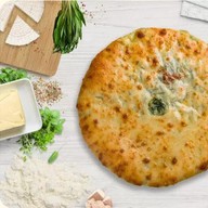 Пирог с сыром и черемшой Фото
