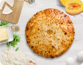 Осетинский пирог с сыром и тыквой - Фото