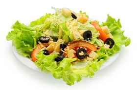 Цезарь овощной салат - Фото