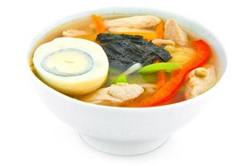 Суп с китайской лапшой - Фото