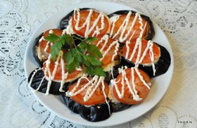 Закуска из баклажан - Фото