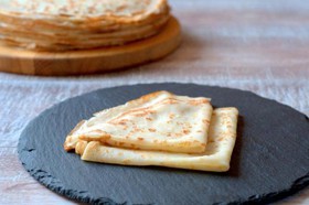 Блины с маслом - Фото