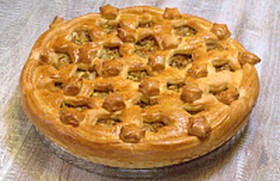Пирог с картошкой и грибами - Фото