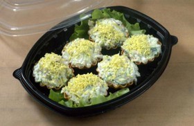 Салат мясной в тарталетках - Фото