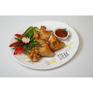 Шашлык из куриных крылышек Фото