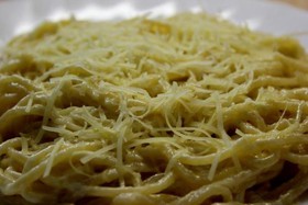 Спагетти 4 вида сыра - Фото