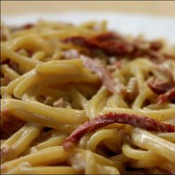 Спагетти мясное ассорти Фото