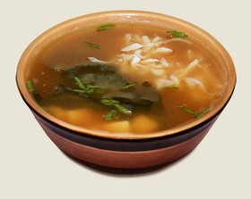 Мисо-суп с крабом - Фото