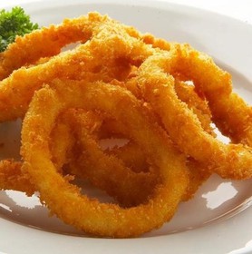 Кольца кальмара с фирменным соусом - Фото