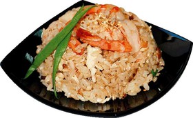 Рис с креветкой и овощами - Фото