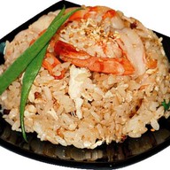 Рис с креветкой и овощами Фото