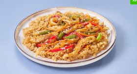 Рис с курицей и овощами - Фото