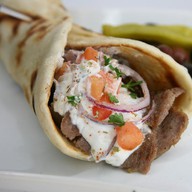 Гирос с курицей Фото