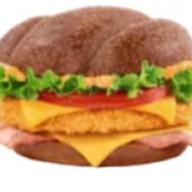 Бургер арбатский с курицей Фото