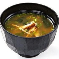 Мисо-суп с морепродуктами Фото