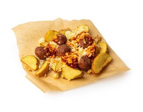 Веганские фрикадельки с картофелем - Фото