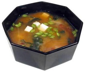 Мисо-суп с лососем - Фото
