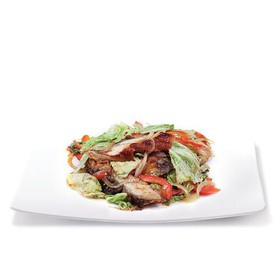 Теплый салат с угрем - Фото