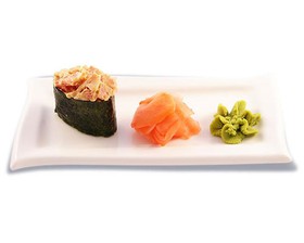 Спайси бекон суши - Фото