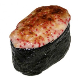 Запечённый гункан с лососем - Фото