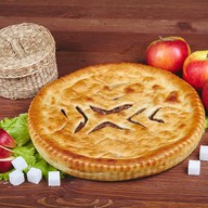 Пирог с яблоками (постный) Фото