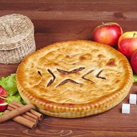 Осетинский пирог с яблоками и корицей Фото