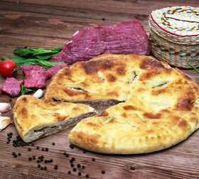 Осетинский пирог с говядиной - Фото