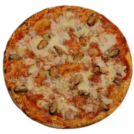 Пицца Фрутти ди маре Фото
