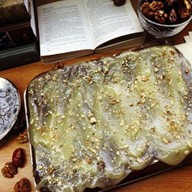 Финиковый десерт с карамелью Фото