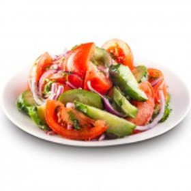 Салат из свежих овощей - Фото