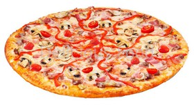Пицца Pollo pepe, пицца Rossa fun - Фото