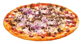 Пицца Macho, пицца Аlla pollo, па - Фото