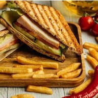 Сэндвич с карбонадом Фото
