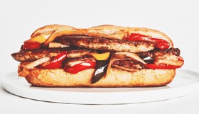 Сэндвич big smoked chiken - Фото