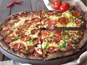 Пицца Пепперони на ржаном тесте - Фото