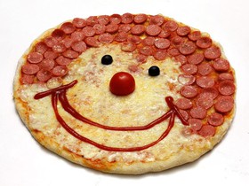 Пицца клоун - Фото