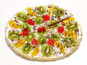 Пицца фруктовая - Фото