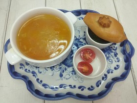 Суп-лапша с наваром из петуха - Фото