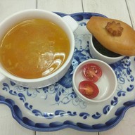 Суп-лапша с наваром из петуха Фото