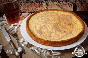 Пирог со сгущенкой - Фото
