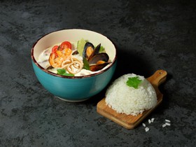 Том Кха с морепродуктами - Фото