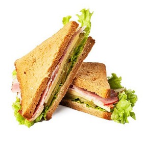 Сэндвич с ветчиной и сыром standart - Фото