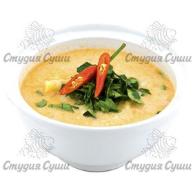 Холодный суп с кориандром и рисом - Фото