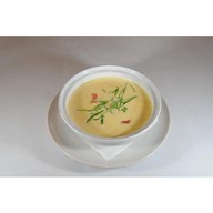 Сырный суп с мидиями и кукурузой Фото